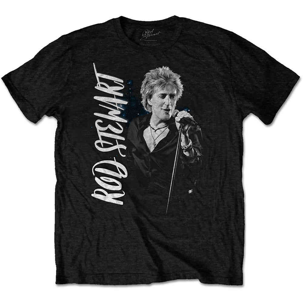 Rod Stewart - ADMAT Mens Tshirt - Black